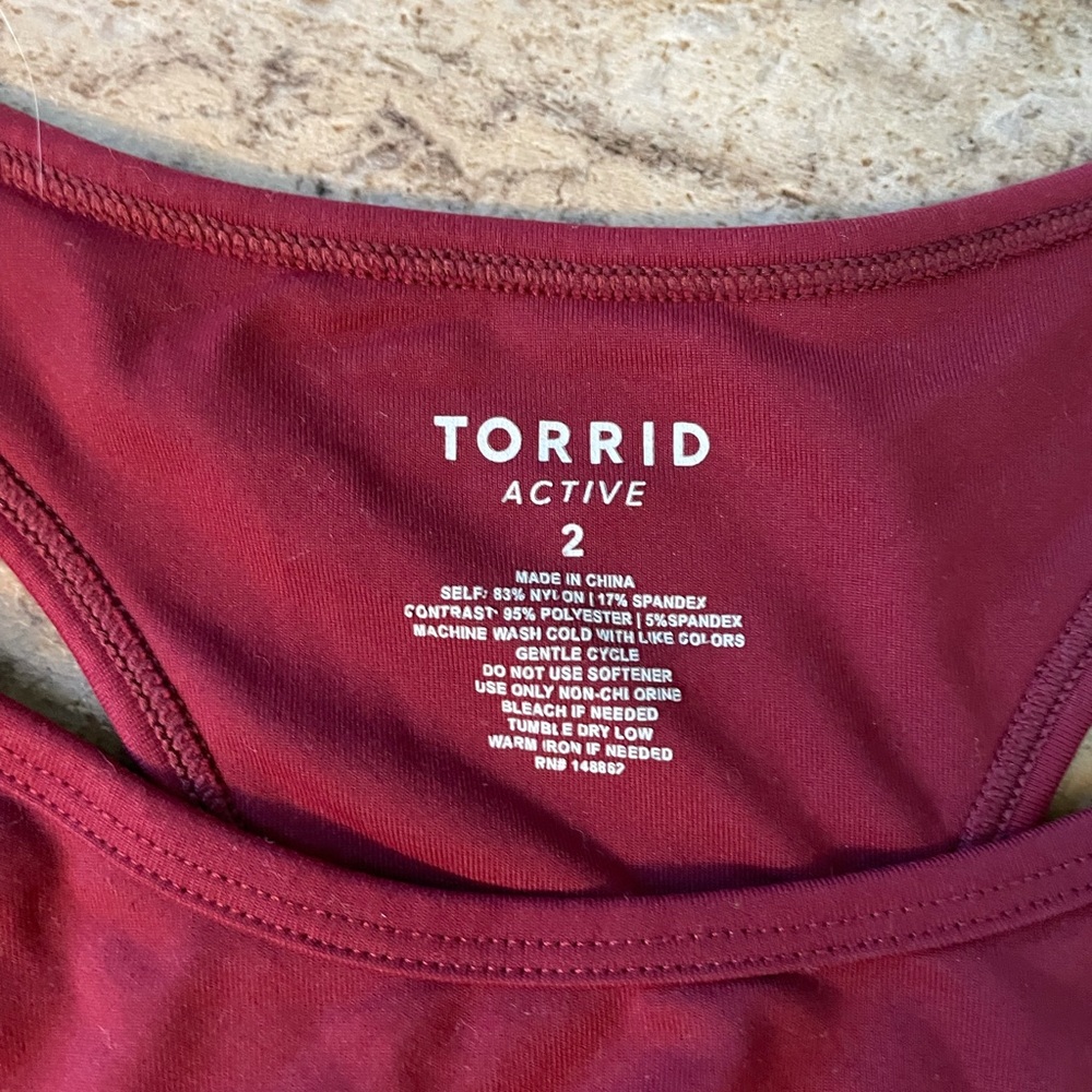 Torrid workout bra 2x